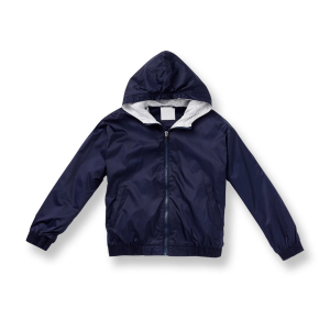 Nylon Shell Jacket with Hood