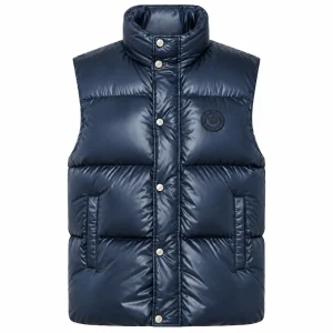 Nylon Puffer Vest Jacket